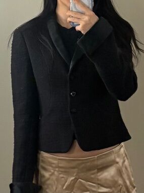 Vintage Chanel tweed blazer